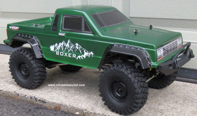 New RC Trail / Crawler Truck BOXER Electric 1/10 Scale RTR 2.4G in Hobbies & Crafts in Saint John - Image 4