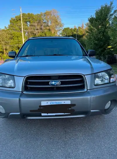 Selling my SUV Subaru Forester 2003 AWD 2.5xs Whole Car Selling - AS-IS *Not sutiable for perfection...