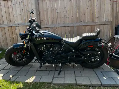 2020 Indian scout bobber 60 Thunder black First owner KM 2601 Has had its first service, next one du...