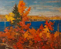Limited Edition "Autumn Foliage Fall" by Tom Thomson