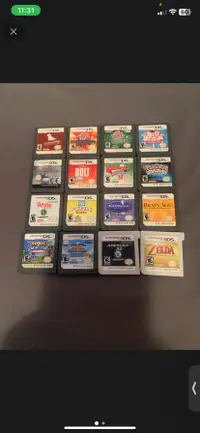 DS/3DS/Nintendo switch games