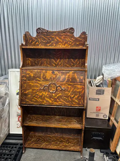 antique wooden desk, View more