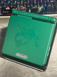 Gameboy Advance SP Custom Limited Edition Rayquaza