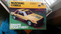 New Sealed Vintage Testors Mustang Cobra Kit From 1980
