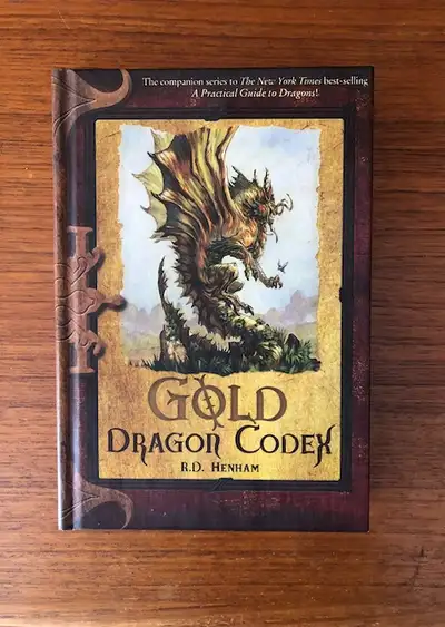 Gold Dragon Codex by R.D. Henman Hardcover Guide to Dragons, View more