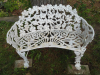 Cast Iron Garden Bench