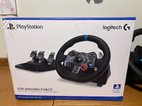 logitech g29 steering wheel + pedals