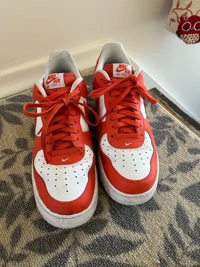 Orange Nike Air Force 1 Men’s sneakers, View more