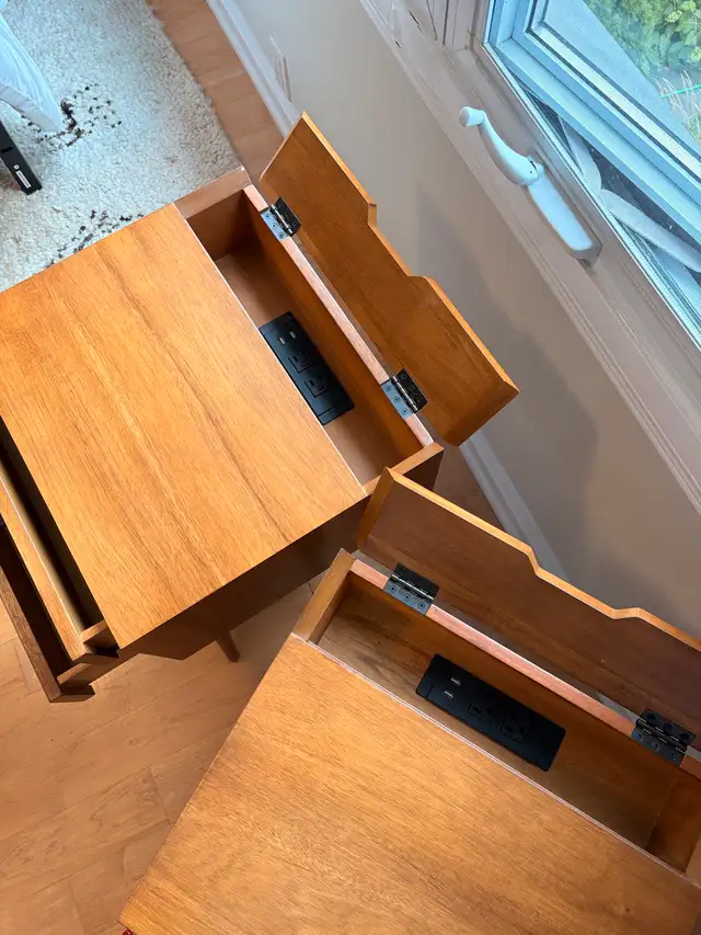 West Elm Charging Bedside Table63838168539905121