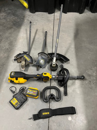 Dewalt 60v Trimmer and Attachments