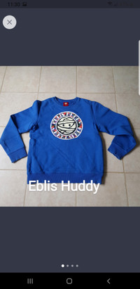 Eblis Huddy Sweater shirt XL blue 