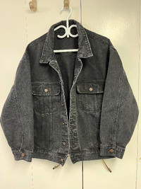 Men’s Black Vintage Denim Jacket