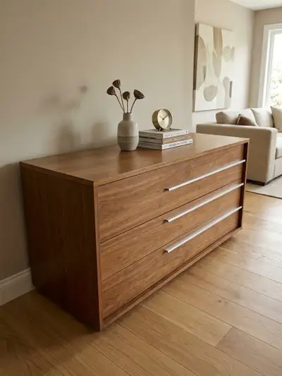 Walnut Veneered Sideboard Dresser, View more