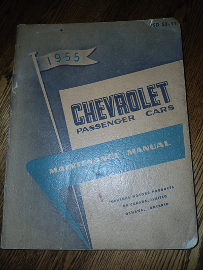 1955 Chevrolet Factory Shop Manual, View more