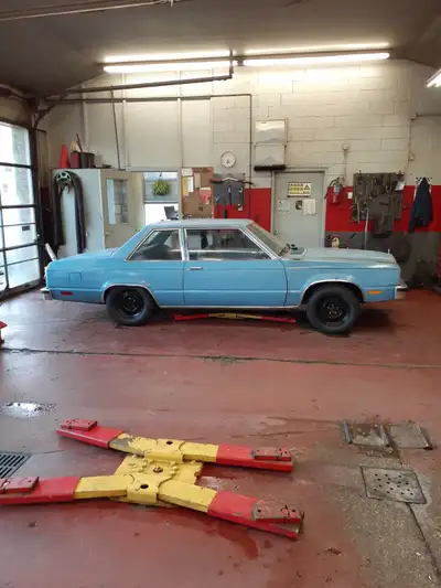 1978 Ford Fairmont AJE Tubular front k member AJE Tubular lower control arms Maximum Motorsports adj...