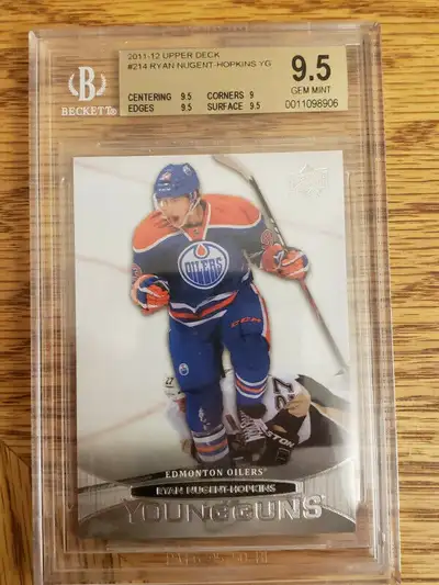 Carte de hockey RYAN NUGENT-HOPKINS 2011-12 YOUNG GUNS  BGS 9.5, View more