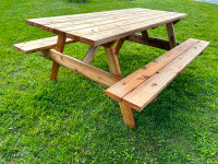 Picnic table Reclaimed cedar