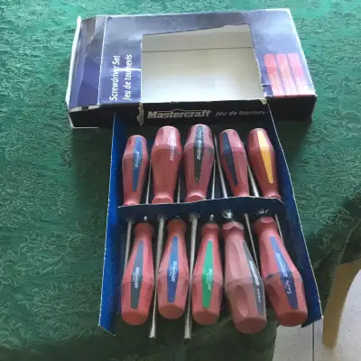 MasterCraft 10 Piece Screwdriver Set, View more