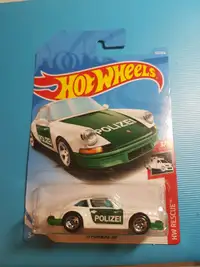 2019 Hot wheels 1971 Porsche 911 Police car Polizei