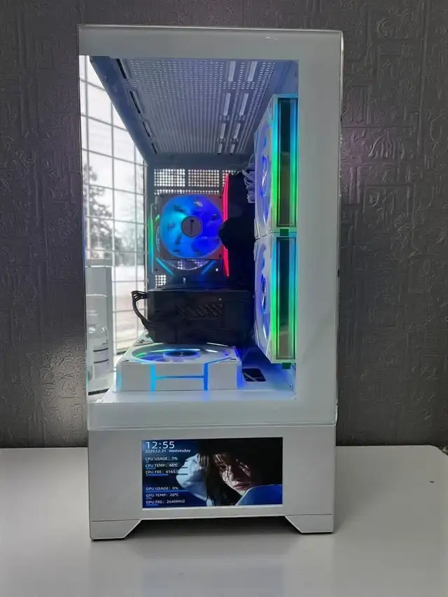 DDR5 desktop Ryzen 7 8700F Plus RTX 5060! DDR5 GAMING PC! in Desktop Computers in Mississauga / Peel Region - Image 2