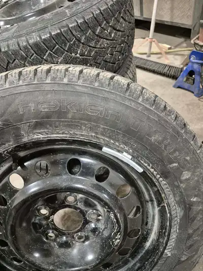 225/65/R17 New Hakkapeliita winter tires, on rims, for sale. I bought them on December 5, 2026 and m...