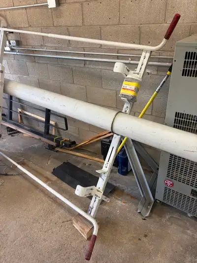 Ladder rack with conduit carrier. Hardware included. In excellent condition. Previously mounted on a...