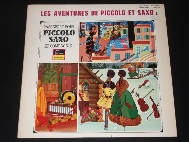 Piccolo et Saxo - Passeport pour Piccolo Saxo (1969) LP vinyle in CDs, DVDs & Blu-ray in City of Montréal - Image 2