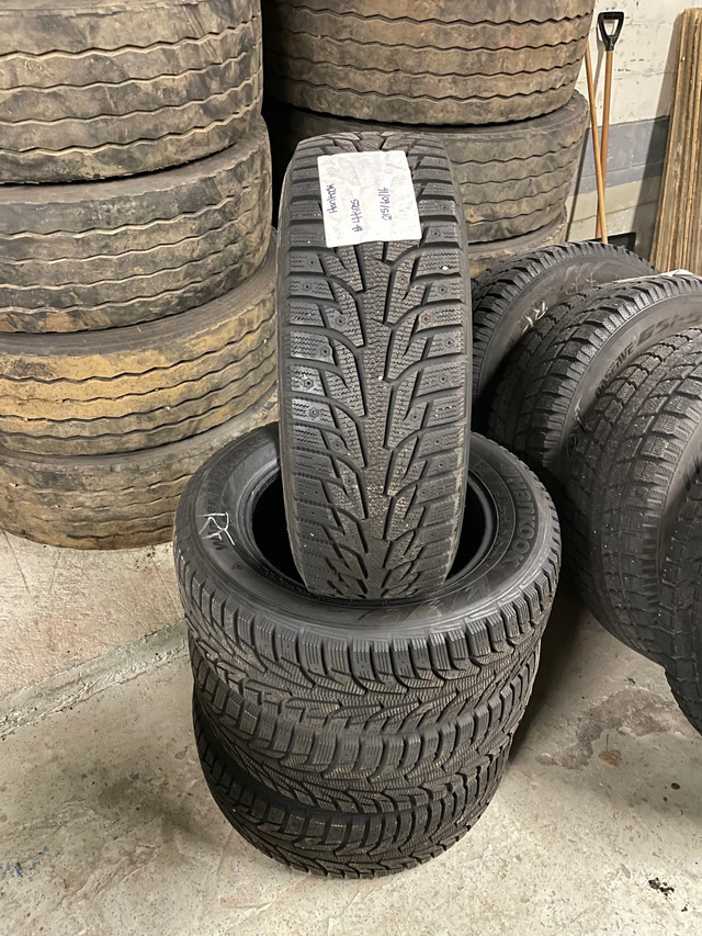 Used Hankook IPike Winter Tires in Tires & Rims in Hamilton - Image 3