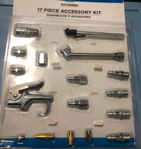Air Compressor Accessory Kit 17 Pieces