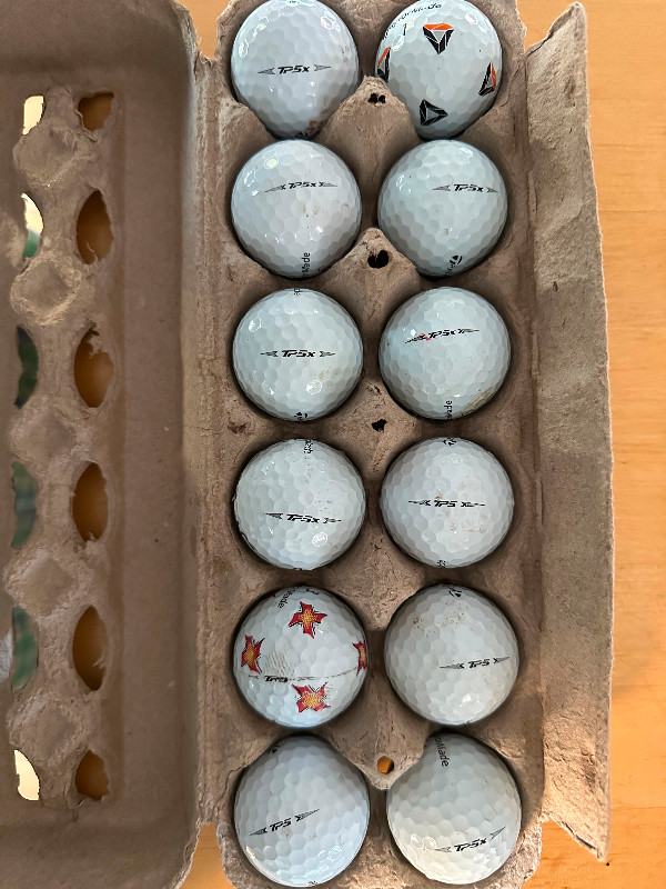 TaylorMade TP5 and TP5x dozen golf balls in Golf in Peterborough