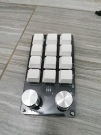 Mini Keyboard With Knob, Shortcut Programmable Keyboard