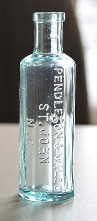 Saint John bottle Pendleton & Wilson