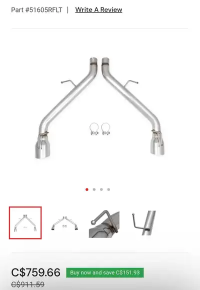 Have a set of flotech axel back pipes. Had them on my 2019 Camaro for a few months, give it a nice s...