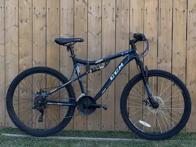 Full suspension Bike  Ccm in excellent shape, View more