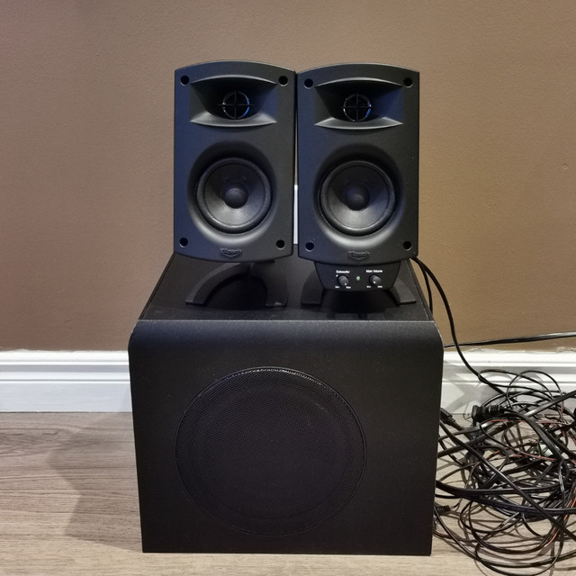 Klipsch ProMedia 2.1 THX Speaker System in Speakers, Headsets & Mics in London - Image 2