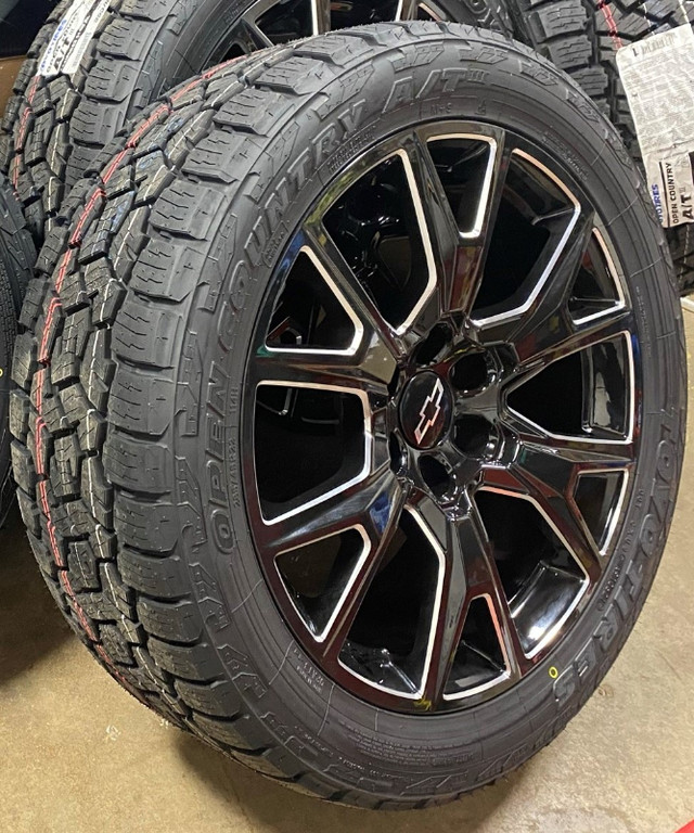 2022 GMC Yukon Sierra wheels, Toyo OpenCountry AT3 tires Tires