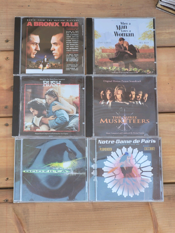CD trame sonore musique de film dans CD, DVD et Blu-ray  à Longueuil/Rive Sud - Image 2