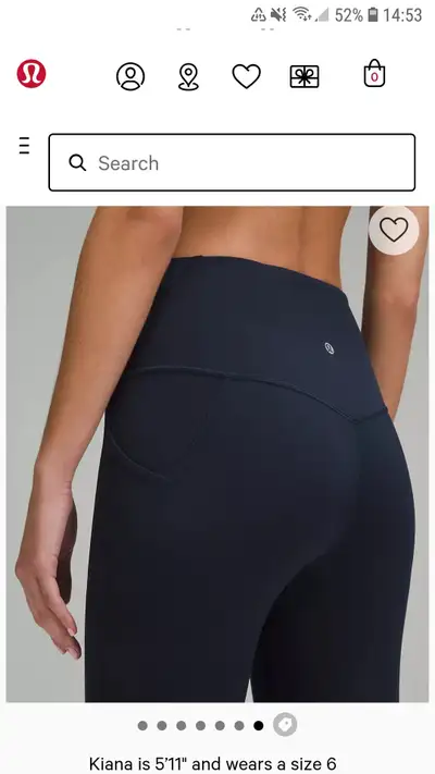 Lululemon Align, size 4, View more