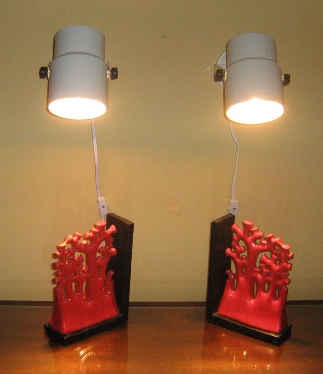 Modern White Enamel Metal Backlighting or Spotlight Lamps dans Éclairage intérieur et plafonniers  à Ville de Toronto - Image 4