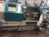 CLAUSING MODEL CV 2040 CNC FLAT BED LATHE