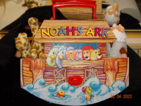Noah's Ark children book,carry case,book,stuffed figures,ark