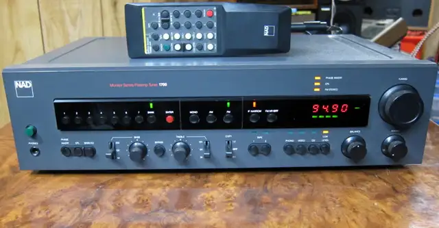 NAD 1700 PREAMPLIFIER TUNER PRECEIVER  * JAPAN * SERVICED in Stereo Systems & Home Theatre in Ottawa - Image 3