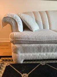 3-seater sofa and chair