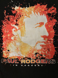 Paul Rodgers 2011 tour shirts