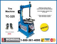 NEW Tire Changer TC-325 Tire Machine New Warranty Bead Blaster