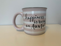MUG COFFEE/TEA/HOT CHOCOLATE-HAPPINESS IS BEING AN AUNT-