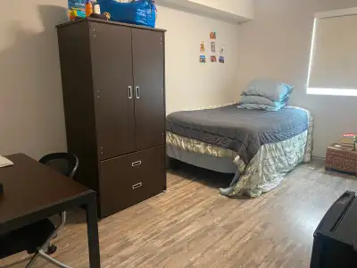 Looking to sublet my room at 1 Columbia St W for the Fall 2026 term. Move in available as early as A...