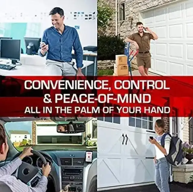 Genie Aladdin Connect Smartphone Garage Door Opener in Security Systems in Markham / York Region - Image 3