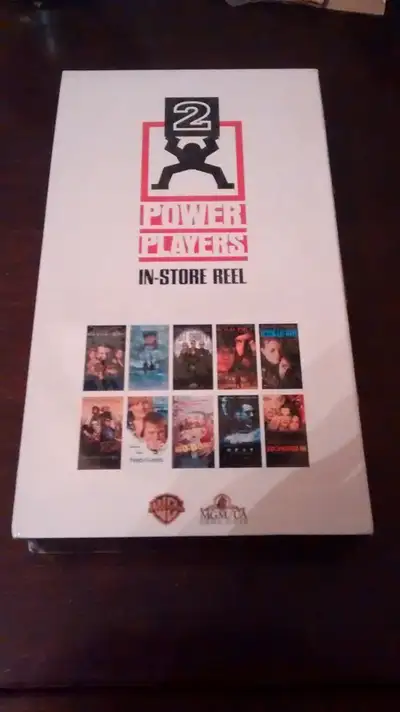 Power Players VHS In Store Movie Trailer Reel, View more