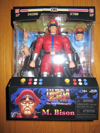 M.Bison Ultra Street Fighter 2 The Final Challengers Jada Toys, View more